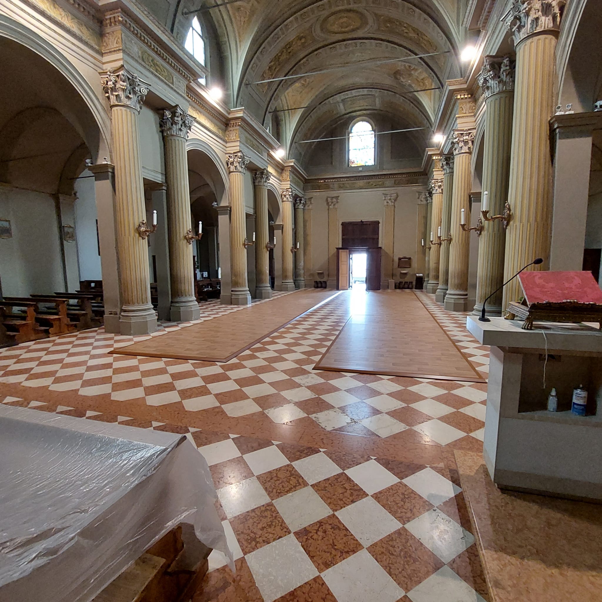 Controllo digitale del sistema di riscaldamento a pedane termiche