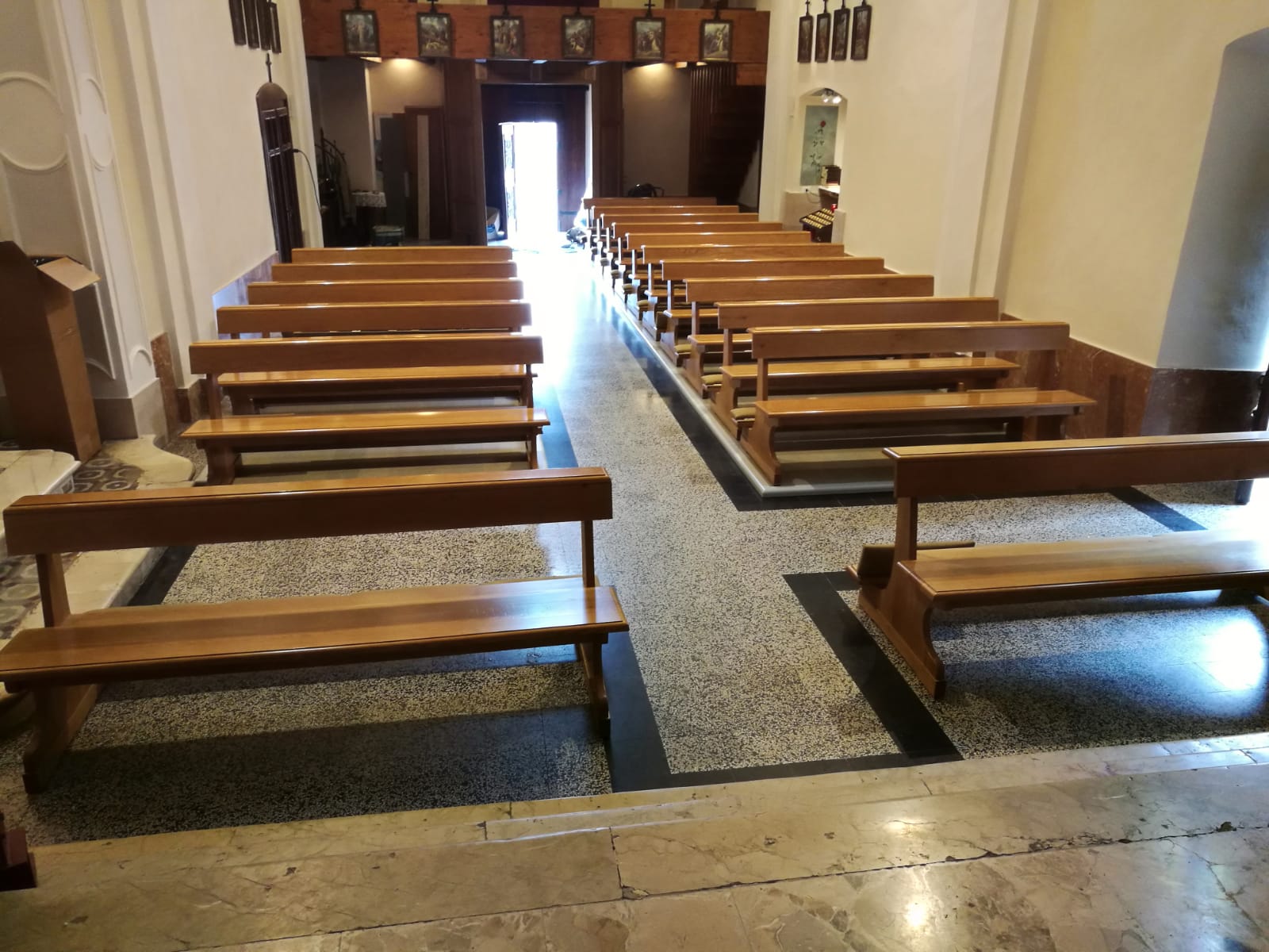 Sistema SYRMA in funzione durante una veglia serale