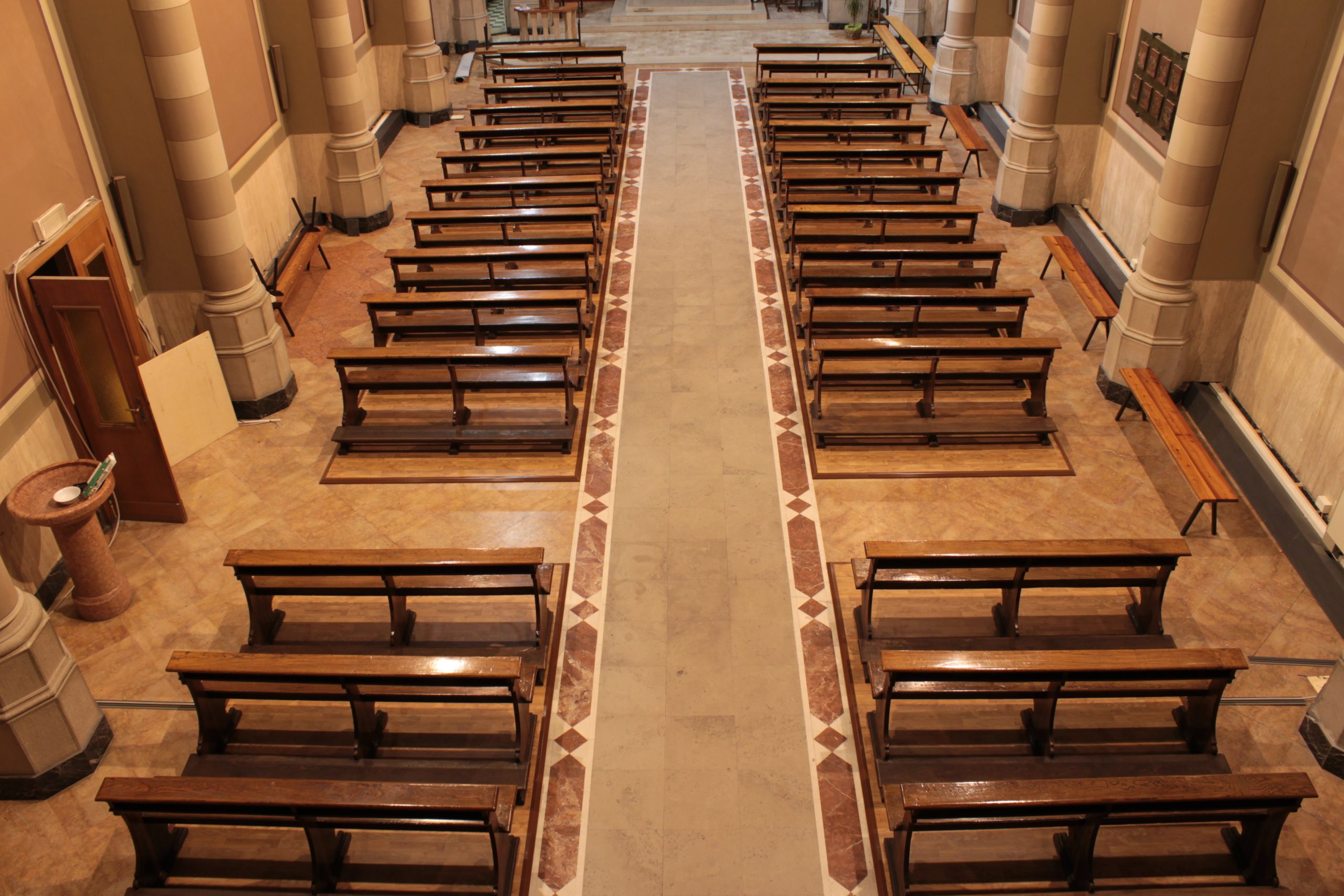 Esperienza di visita confortevole grazie alle pedane
