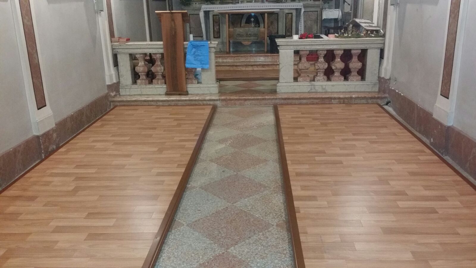 Intervento SYRMA in una chiesa con vincoli della soprintendenza